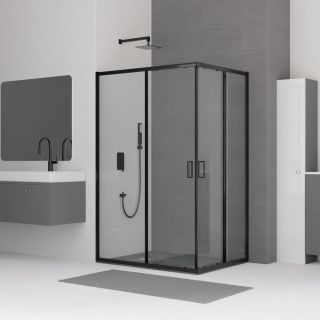 Душевой уголок RGW CL-44B 32094480-14 80x100см чёрный